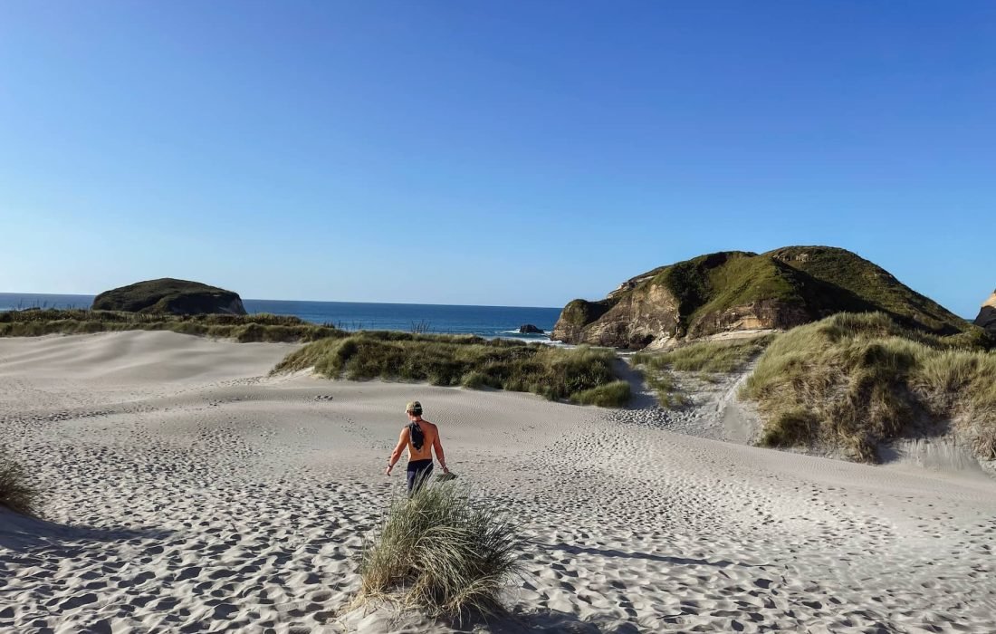 Wharariki Beach - Cape Farewell (Neuseeland)