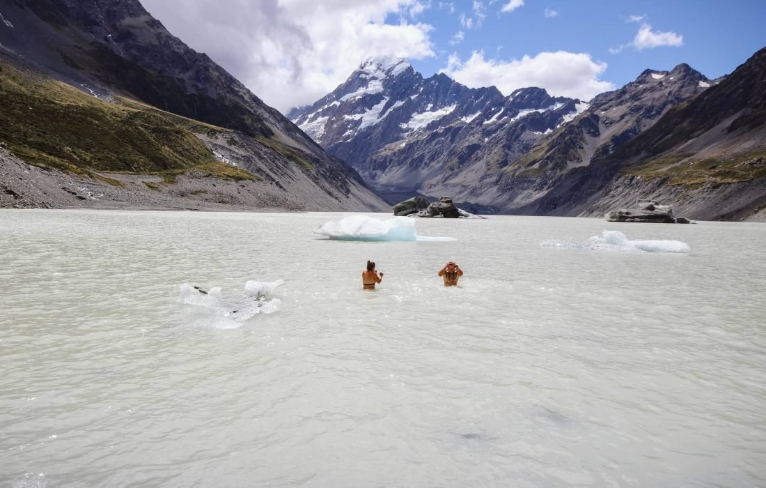 Hooker Lake - Hooker Valley Track (Neuseeland)